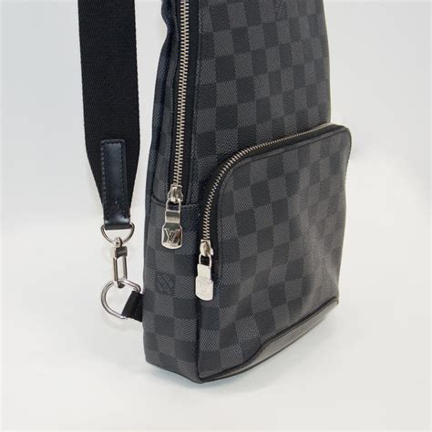 louis vuitton bag graphite louis|louis vuitton avenue slingbag.